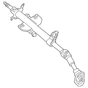 Steering Column - Mazda (BJ0E-32-100D)