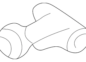 Hose Clip - Mazda (K801-10-236)