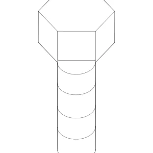 Ignition Coil Bolt - Mazda (9XF0-02-15X0)