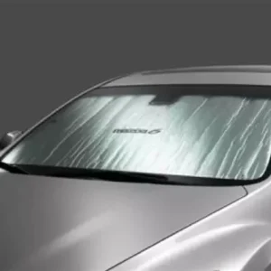 Windshield Sunscreen - Silver With Mazda Logo - Mazda (0000-8M-H30)