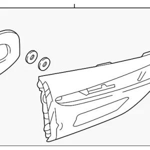 Backup Lamp Assembly - Mazda (GRF5-51-3F0B)