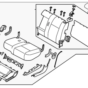 Seat Assembly - Mazda (TH26-57-25XC-02)