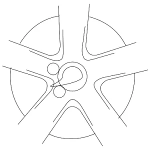 Wheel, Alloy - Mazda (9965-R5-6050)