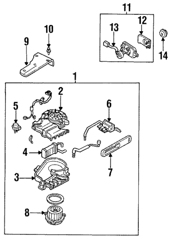 Heater Core - Mazda (LA03-61-D10)