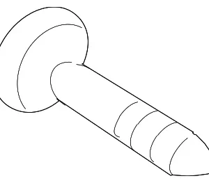 Handle Screw - Mazda (H260-88-107)