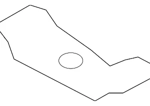 Rear Floor Pan Bracket - Mazda (GHP9-53-760)