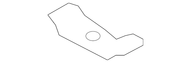 Rear Floor Pan Bracket - Mazda (GHP9-53-760)
