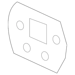 Bumper Bracket - Mazda (BDTS-53-89XA)