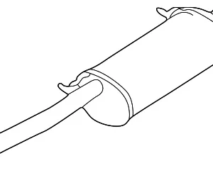 Muffler - Mazda (KL72-40-100B-P2)