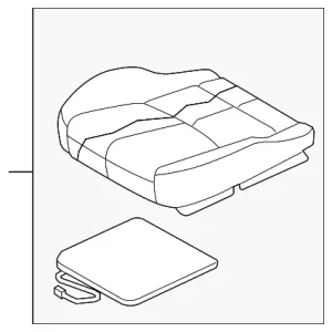 Seat Cushion - Mazda (GS3N-88-16X-02)