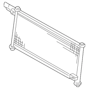 A/C Condenser - Mazda (BP7H-61-480A)
