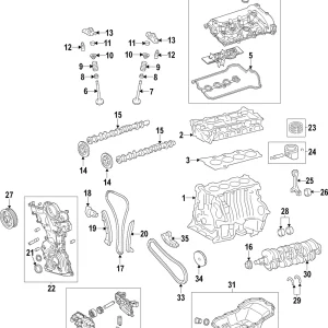 Camshaft - Mazda (PY01-12-420)