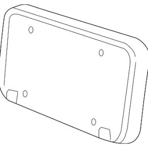 License Bracket - Mazda (ZZC0-50-360)