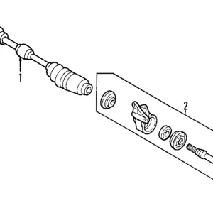 Axle Assembly - Mazda (GGY2-25-500C)