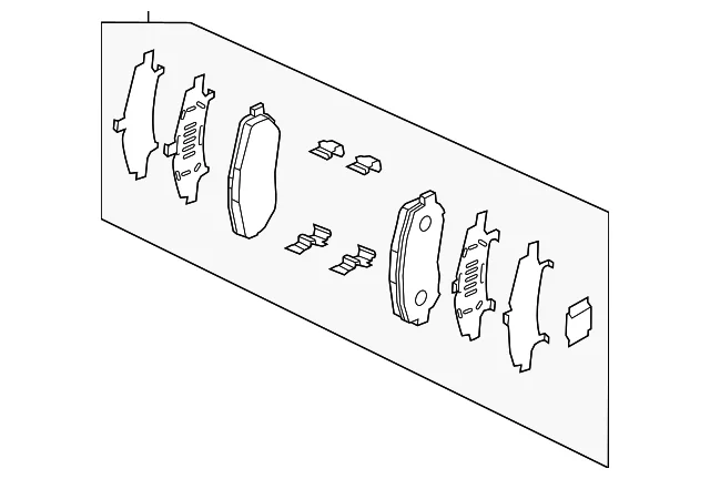 Brake Pads - Mazda (GHY1-33-28ZB)