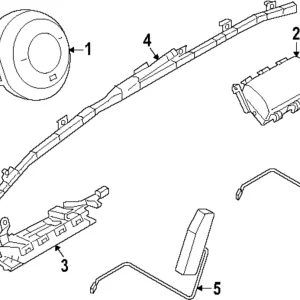 Driver Inflator Module - Mazda (KMV6-57-K00-02)
