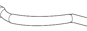 By-Pass Hose - Mazda (CWJ1-15-262)