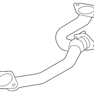 Exhaust Pipe - Mazda (ZZTT-40-500)