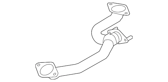 Exhaust Pipe - Mazda (ZZTT-40-500)