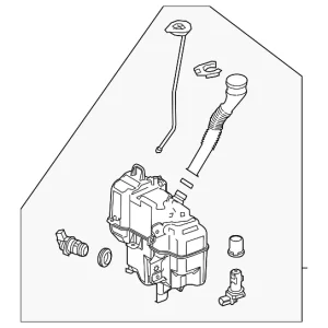 Washer Reservoir - Mazda (BDTS-67-480)