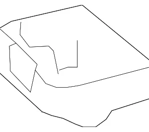Rear Cup-Holder - Mazda (ZZCA-64-427-03)