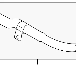Water Pipe - Mazda (PE27-15-190)