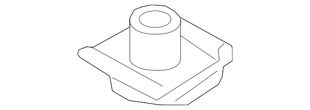 Engine Oil Drain Plug Access Cover Nut - Mazda (C274-50-133)