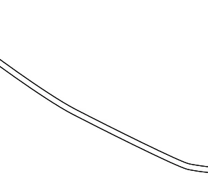 Lower Support Seal Strip - Mazda (B61K-56-968)