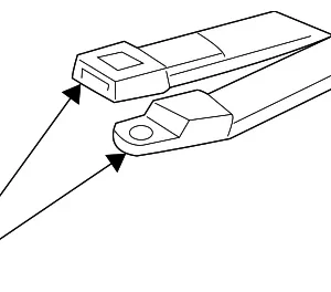 Lap Belt - Mazda (1F90-57-910-00)