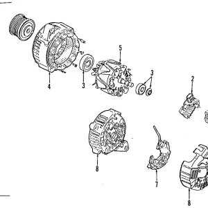 Bearings - Mazda (KL47-18-W27)