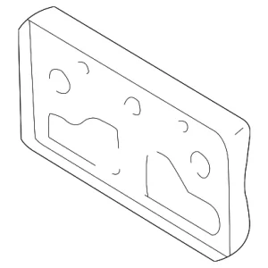 License Bracket - Mazda (BL8D-50-171)