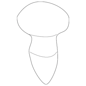 Weather-Strip On Body Fastener - Mazda (H272-58-772)