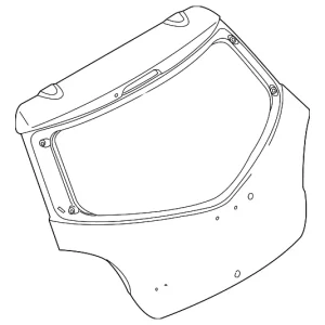 Lift Gate - Mazda (D0YG-62-02XA)