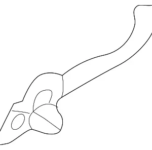 Run Channel Fastener - Mazda (DN4J-58-762)