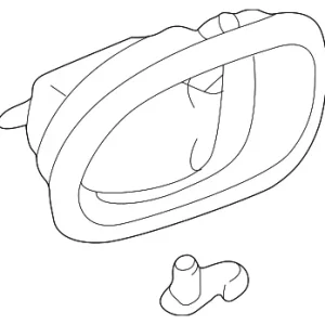 Handle, Inside - Mazda (B28V-58-330B-65)