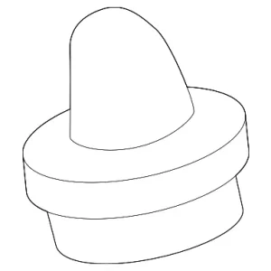 Rocker Molding Clip - Mazda (KAAA-51-W24)