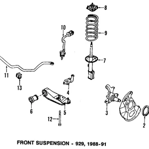 Bearing Seal - Mazda (H260-33-065)