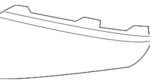 Tow Bracket Cover - Mazda (BBN7-50-A10C)