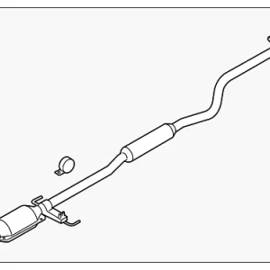 Catalytic Converter - Mazda (L3P4-20-55XB)