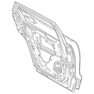 Door Shell - Mazda (TKY0-72-02XE)