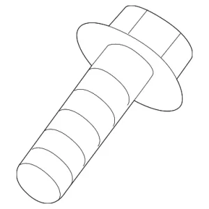 Reflector Screw - Mazda (9986-50-412B)