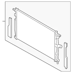 Radiator - Mazda (PAF2-15-200B)