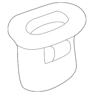 Belt Weather-Strip Grommet - Mazda (B223-50-765)