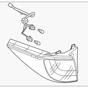 Tail Lamp Assembly - Mazda (CG36-51-150)