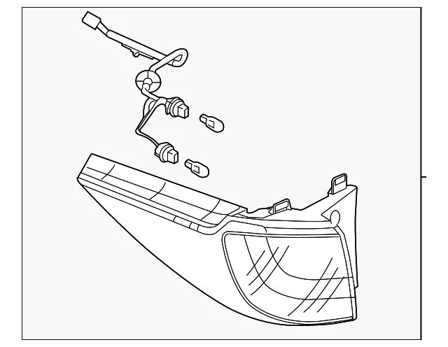 Tail Lamp Assembly - Mazda (CG36-51-150)