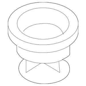Power Steering Reservoir Cap Seal - Mazda (GR3D-32-554)