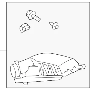 Air Cleaner Cover - Mazda (ZZC4-23-673)