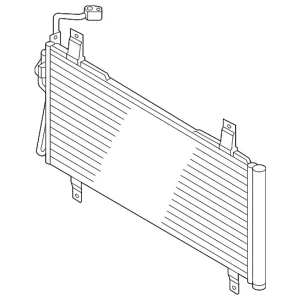 A/C Condenser - Mazda (GK2G-61-480H)