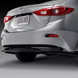 Aero Kit - Rear Diffuser - Jet Black - Mazda (QBMN-50-360A-51)
