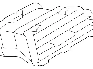 Air Outlet Vent - Mazda (TK48-64-91X-02)